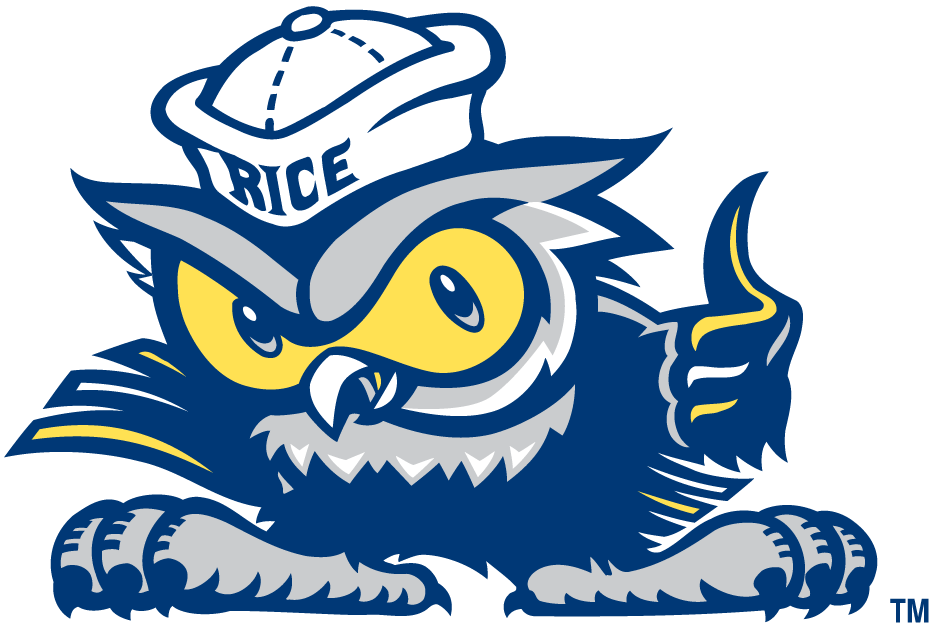 Rice Owls 2003-2009 Misc Logo iron on transfers for fabric